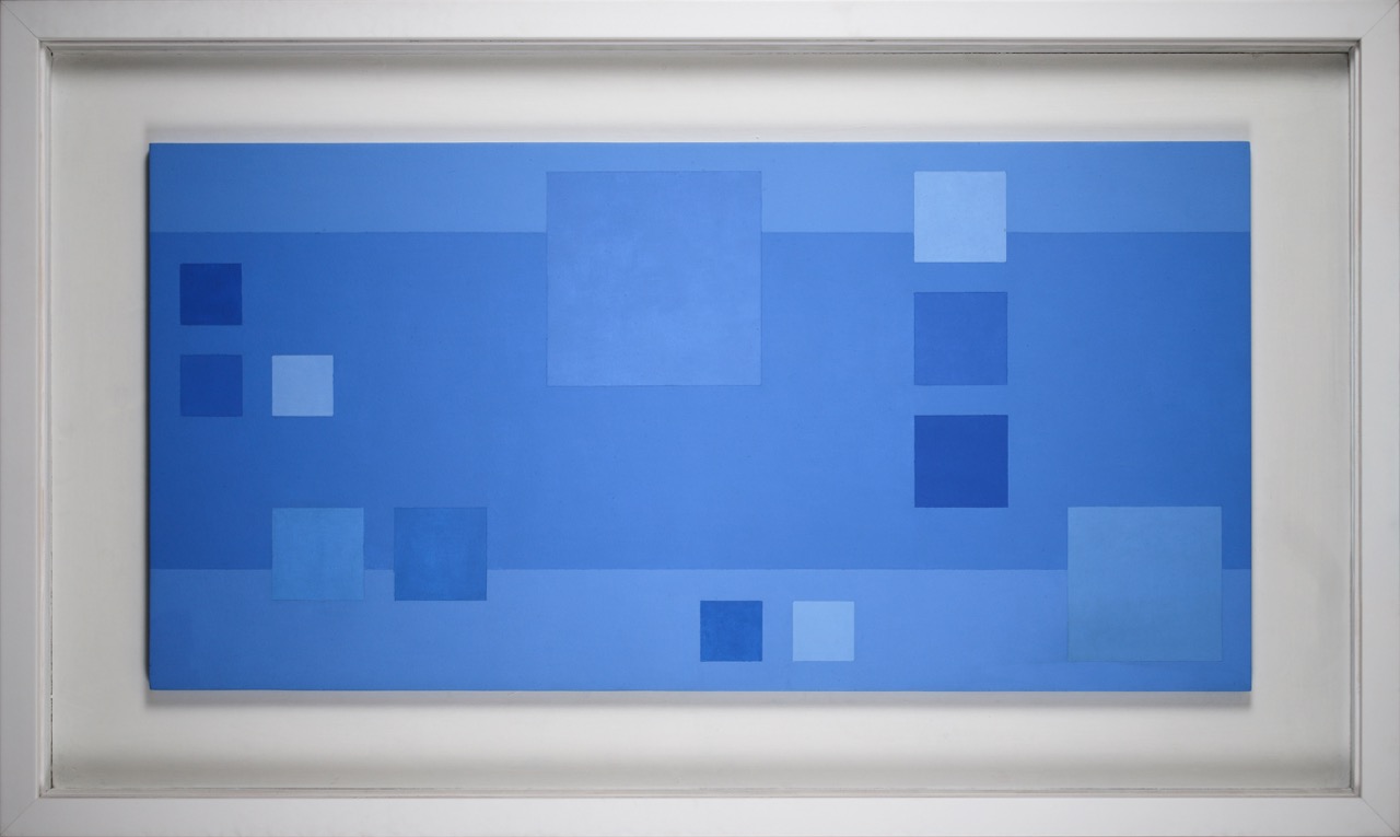 4 Guy de Lussigny sans titre ref-183. BI 1975 panneau sur bois copie - Grande