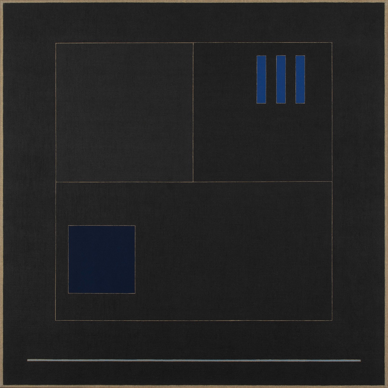 14 Guy de Lussigny ref-1167.CII IMBROS 1991 acrylique sur toile - Grande